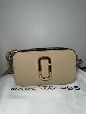 Marc Jacobs The Snapshot DTM Crossbody Bag (Khaki)